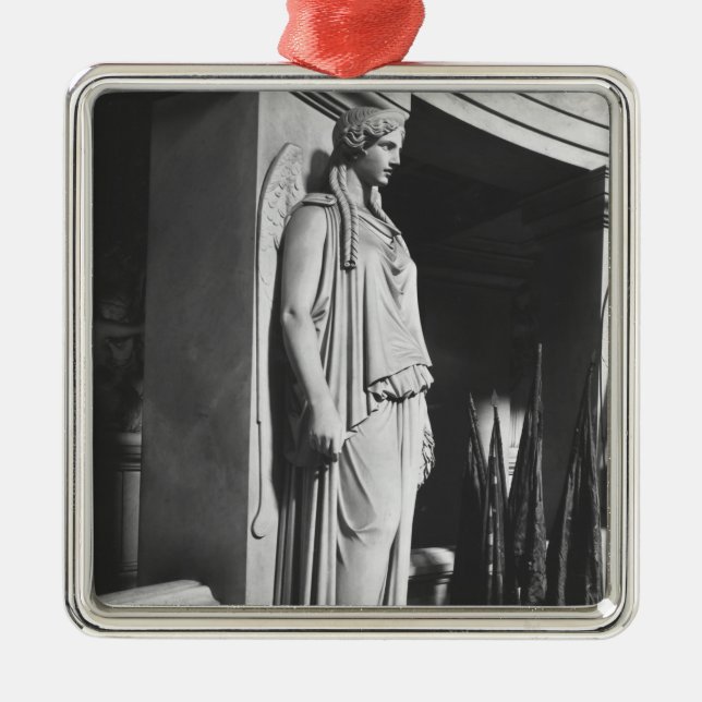 Bevingad seger julgransprydnad metall (Framsidan)