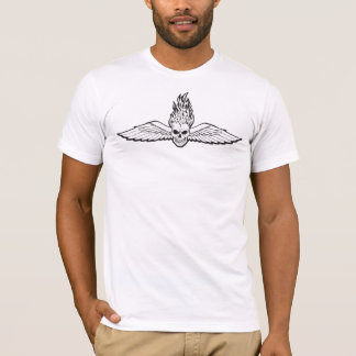 Bevingad skalle tee shirt