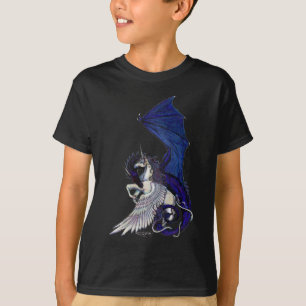 BEVINGAD unicorn och drake T Shirt