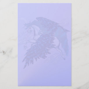 Bevingad Unicornbrevpapper Brevpapper