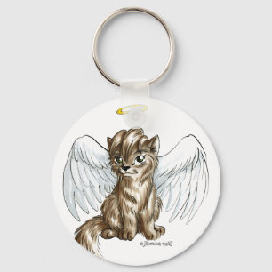 Bevingad vargunge Keychain Nyckelring
