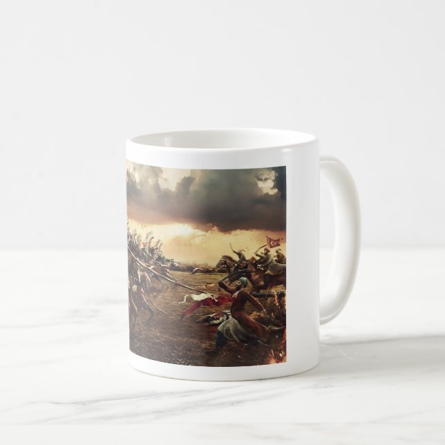 Bevingada Hussars Kaffemugg (Framsida höger)