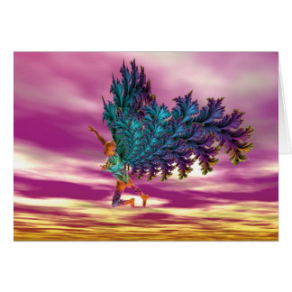 Bevingada saker - Skymaster Hälsningskort