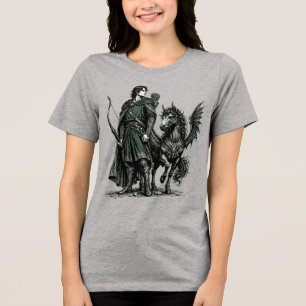 Bevingade Skuggor & Lerajes Ockulta Mål T Shirt