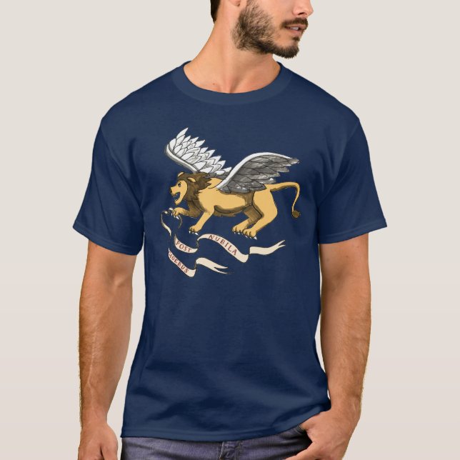 Bevingat lejont tee shirt (Framsida)
