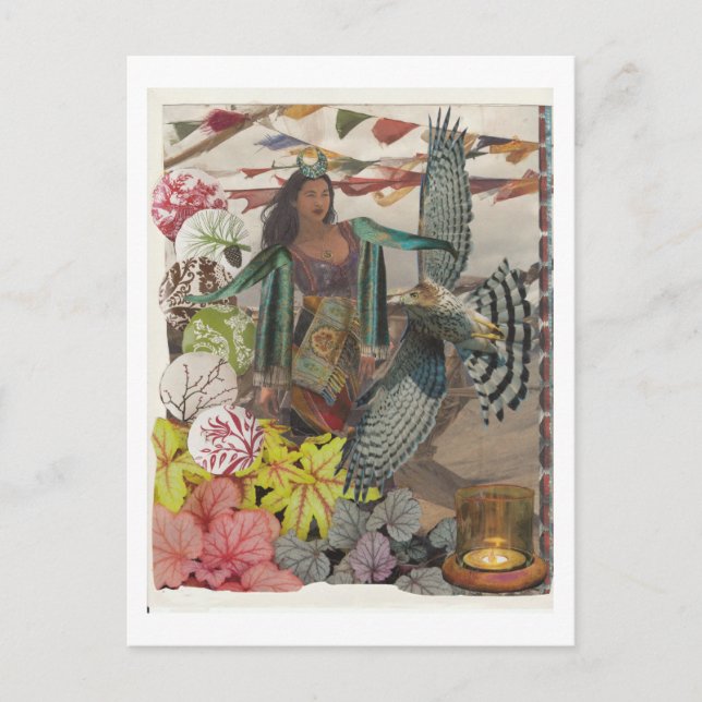 bevingat vykort (Framsida)