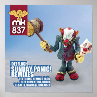 Bevis för Sleeve: Söndag Panic! Remixes Poster