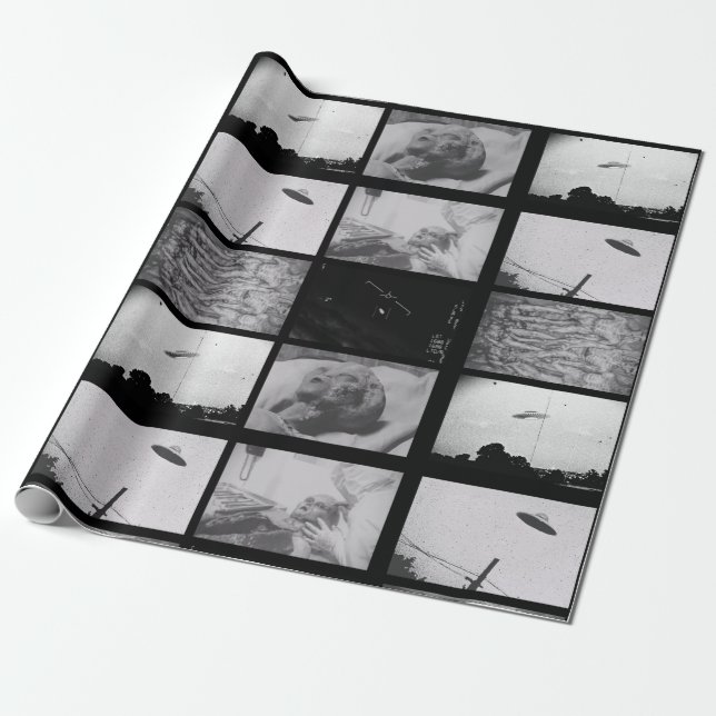 Bevis för Utomjordingar av Utomjordingar&figurera  Presentpapper (Utrullad)