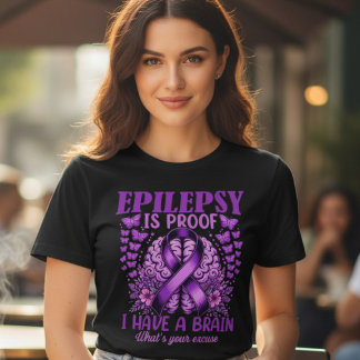 Bevis Jag Har En Hjärna Epilepsi T Shirt