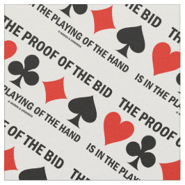 Bevis på att BID spelar upp handbron Humor Tyg