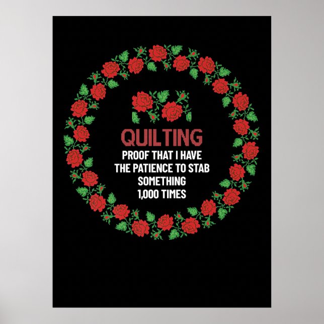 Bevis på att jag har tålamod att sätta upp poster (Framsidan)