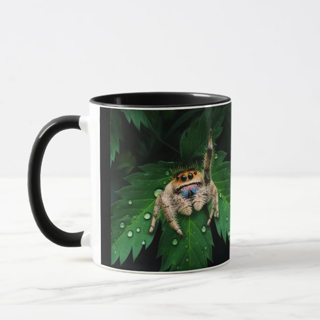 Bevis på att små saker kan vara magiska - Spindelm Mugg (Vänster)