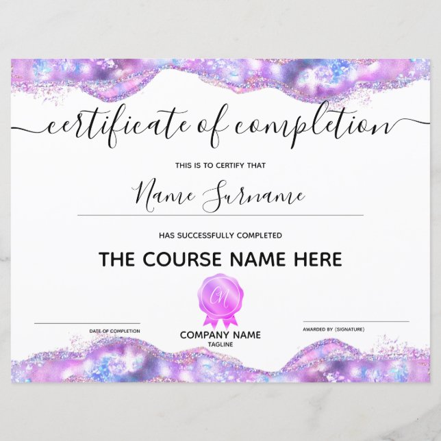 Bevis på avslutad utbildning Utbildning Avslutad u (Framsida)