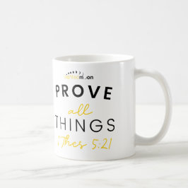 Bevisa all Sak-citattvit Kaffemugg