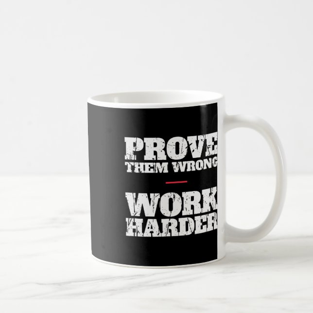 Bevisa dem felaktig arbetshämmande, motiverande of kaffemugg (Höger)
