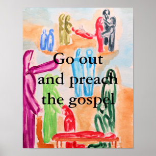 Bevittna gospelet poster