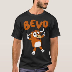 Bevo Longhorn Bullnyj Tecknad för Småbarn Kids T Shirt