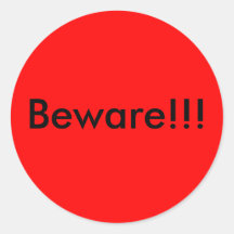 Beware Cute Halloween Spooky Orange Black