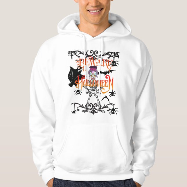 Beware Halloween Hoodie (Framsida)