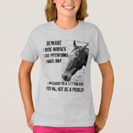 BEWARE - JAG RIDER HÄNGAR - GIRL T-Shirt