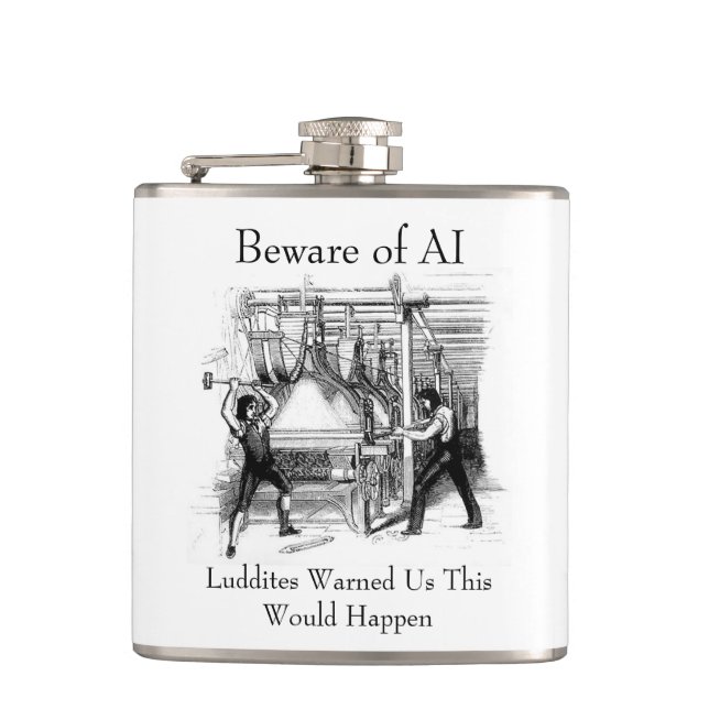 Beware of AI - Luddites Warned Us Fickplunta (Framsidan)