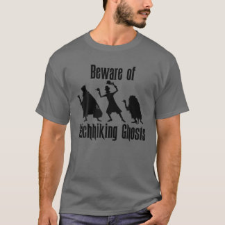 Beware Of Hitchhiking Ghosts Funny Halloween T Shirt