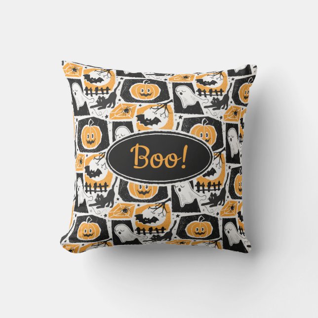 Beware of the cat! kudde (Framsida)