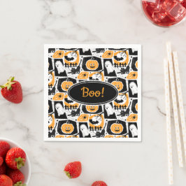 Beware of the cat! pappersservett