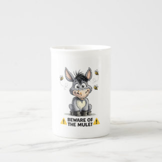 Beware Of The Mule Funny Donkey Warning Design Benporslin Mugg