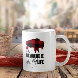 Beware Vilda djur Buffalo Play ID669 Kaffemugg