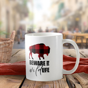 Beware Vilda djur Buffalo Play ID669 Kaffemugg