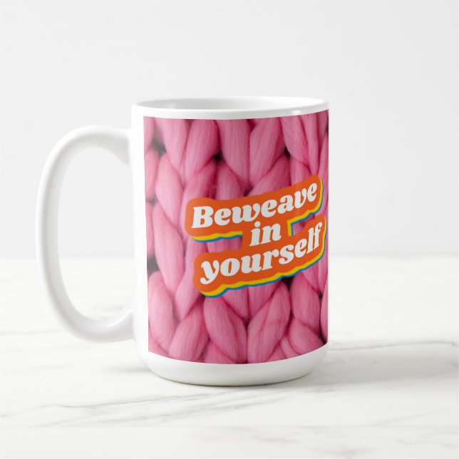 Beweave in your self Coffee Mugg (Vänster)