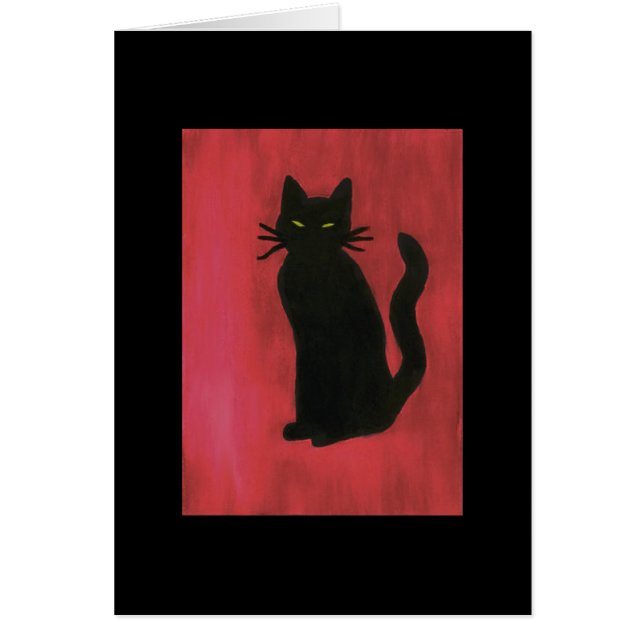 Bewhiskered Hälsningskort (Framsidan)