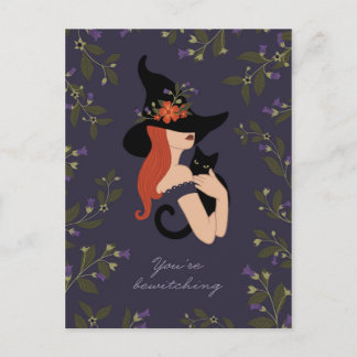 Bewitch Witch Card Vykort
