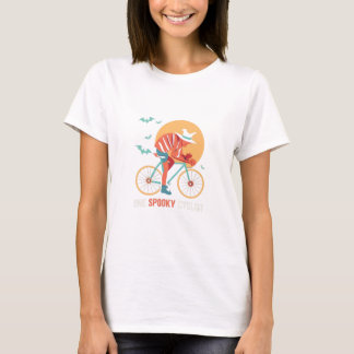Bewitched Halloween Cycle Cyclist Ride T Shirt