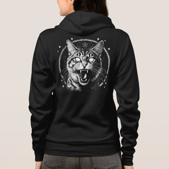 Bewitched Tabby T Shirt (Baksida)