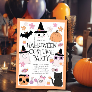 Bewitching Halloween fest-inbjudan Inbjudningar