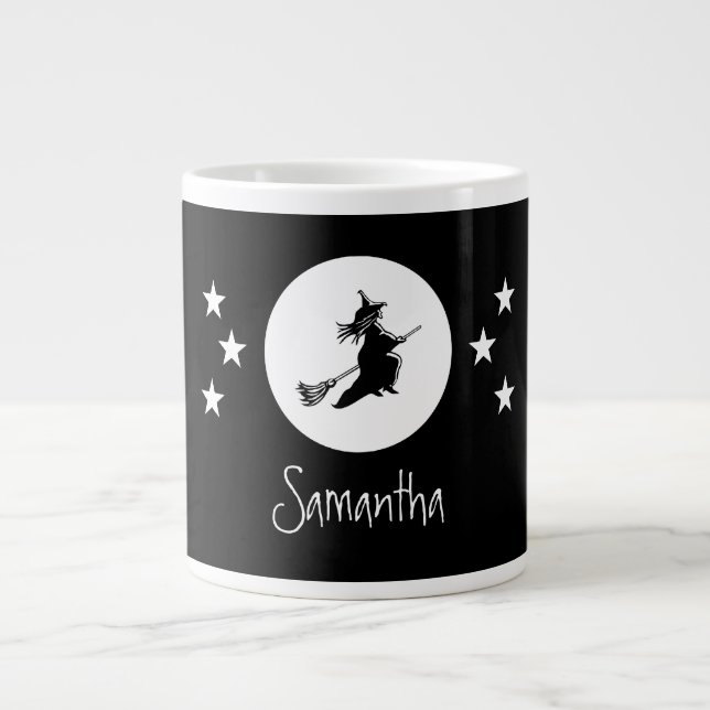 Bewitching Halloween Jumbo Mugg, Black Mugg (Framsidan)