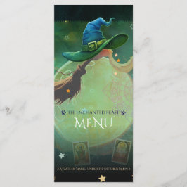 Bewitching Night Enchanted Tarot Menu Meny