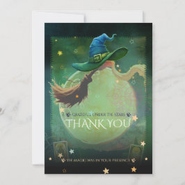 Bewitching Night Gothic Halloween Tack Kort