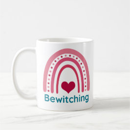 Bewitching Viva Magenta Boho Rainbow Kaffemugg