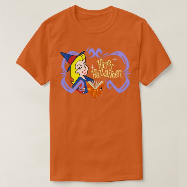 Bewitsed Happy halloween Party T Shirt (Design framsida)