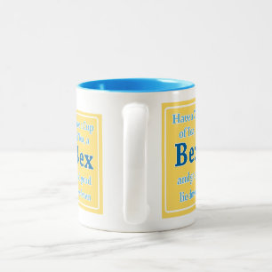 BEX och en bra ljuger besegrar muggen Två-Tonad Mugg