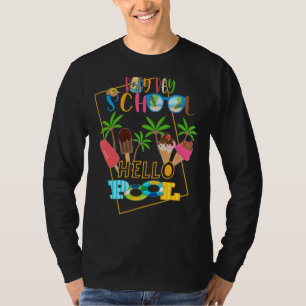 Bey Bey School Hej Bassäng Teacher Student, sommar T Shirt
