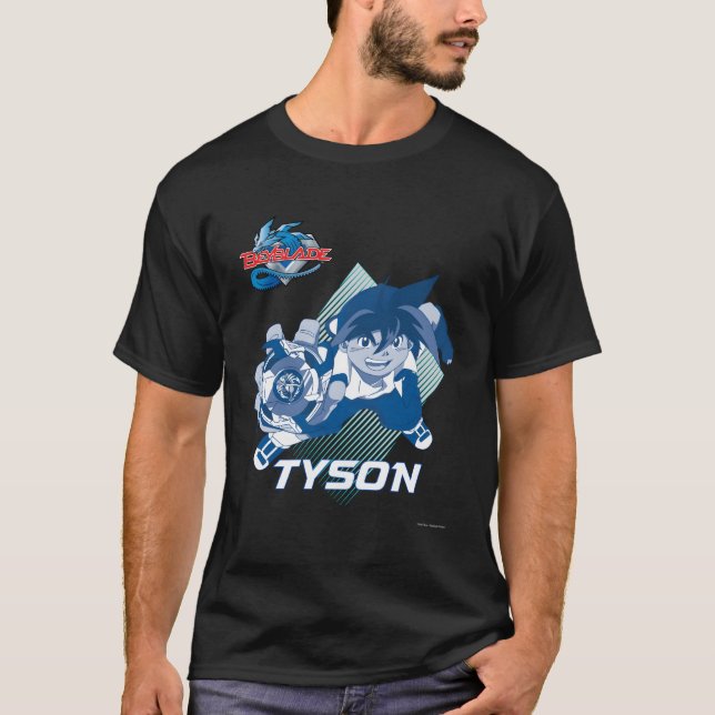 Beyblade Generation 1 Tyson T Shirt (Framsida)
