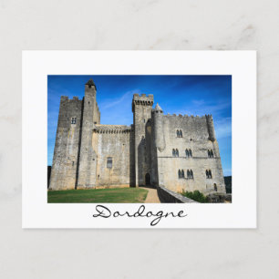 Beynac castle Dordogne-vykort Vykort