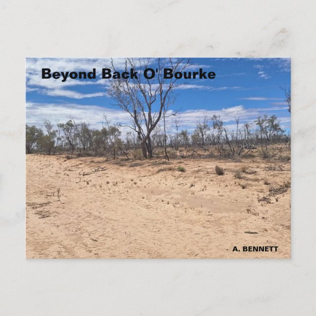 Beyond Back O'Bourke Vykort (Framsida)