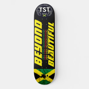 BEYOND BEAUTIFUL 8 1/2-tums Skateboard-däck Mini Skateboard Bräda 18,5 Cm
