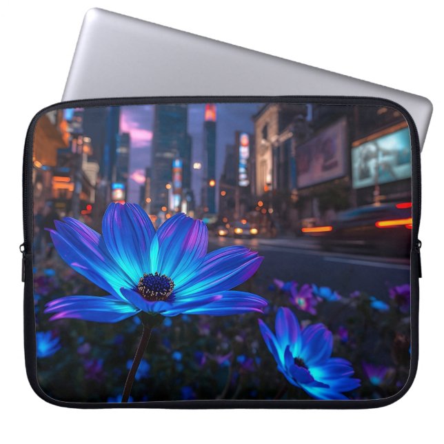 Beyond Bio Blue 15' Laptop Fodral (Framsidan)