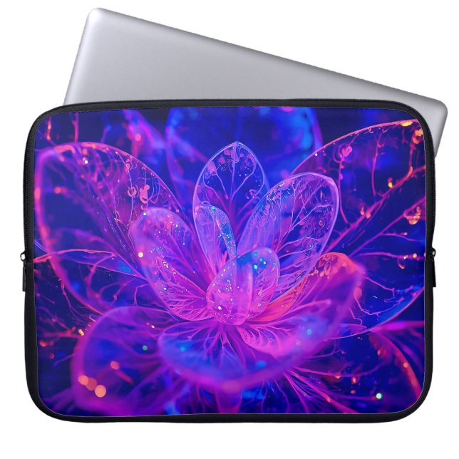 Beyond Frosted Glass Bloom 15' Laptop Fodral (Framsidan)